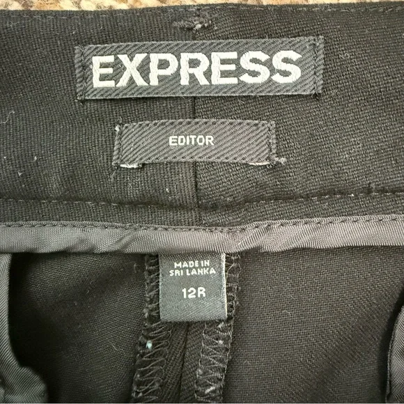 Express - Editor - Black Pants - Size 12 - Picture 2 of 7